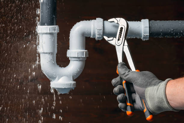 Professional Sewer Line Repair technician working in Greenville, RI